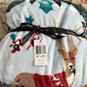 Vera Bradley Christmas Throw